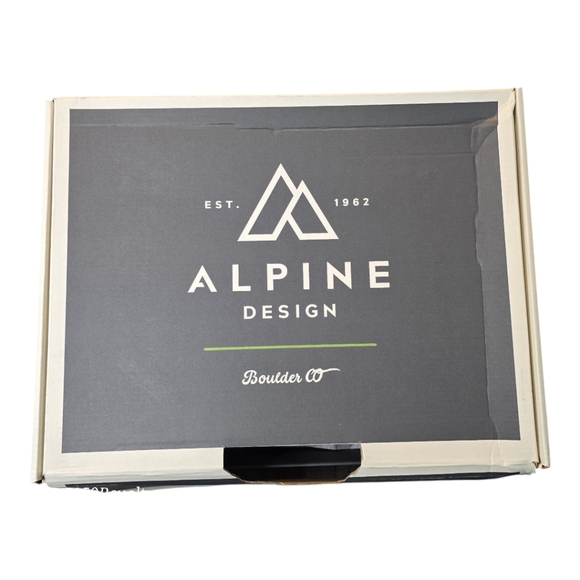 Alpine Design Men's Leather Black & Tan Gavin Duck Boots Size 11 New In Box - Picture 12 of 16